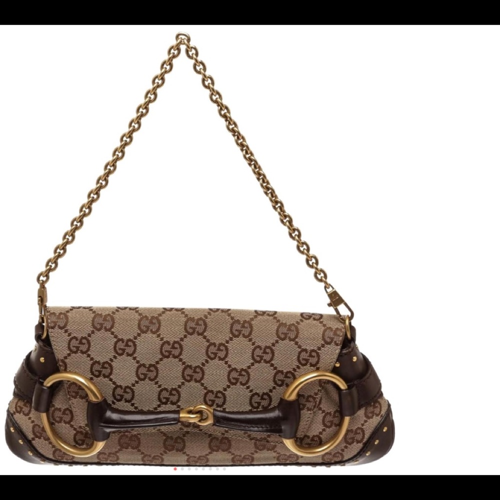 Authentic Gucci horsbit clutch bag. 👜